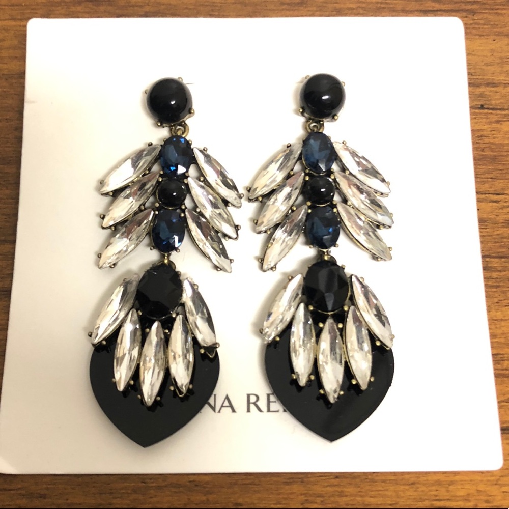 Jeweled Statement Earrings